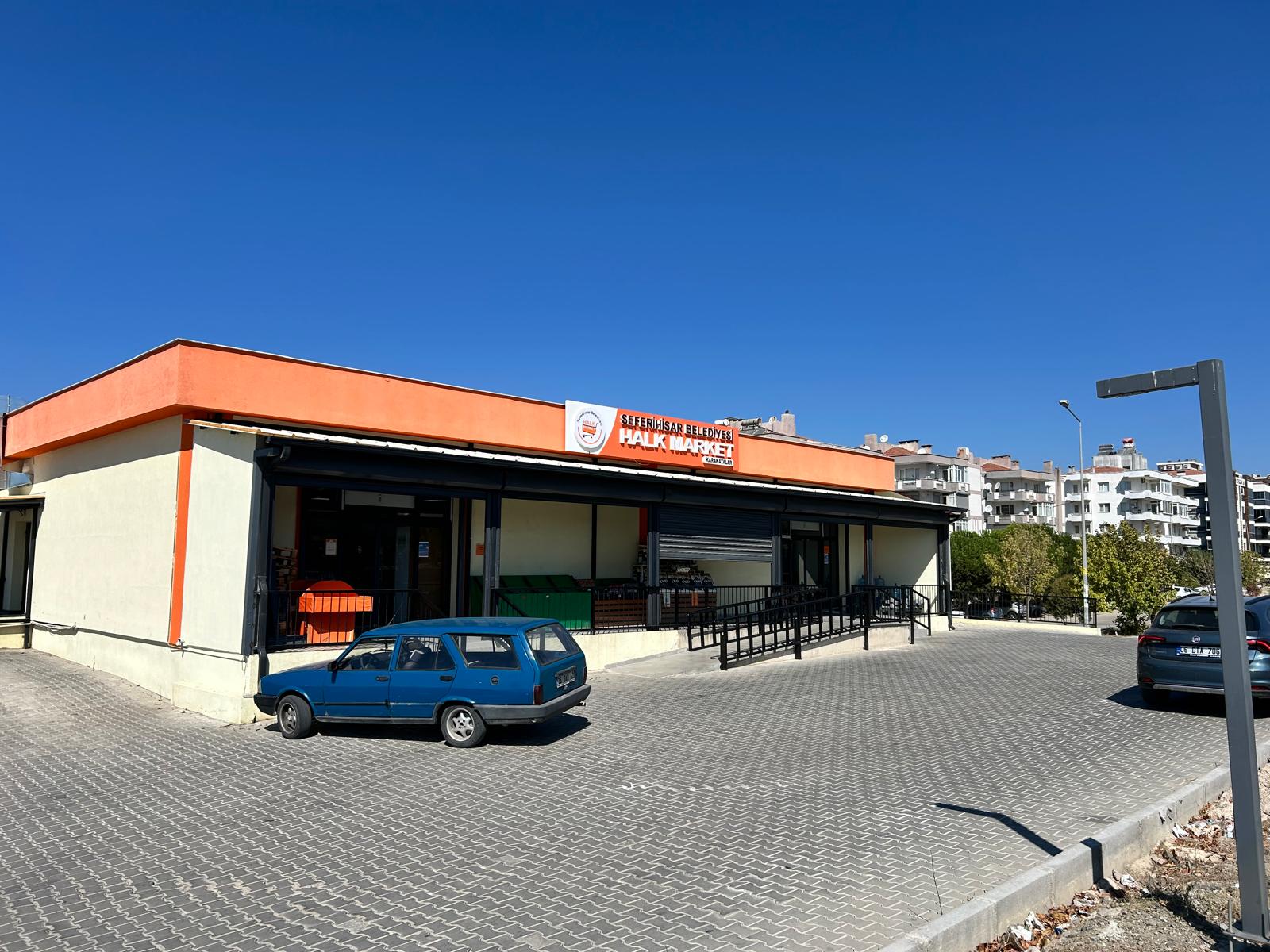 Seferihisar Halk Market Fırın Yapımı